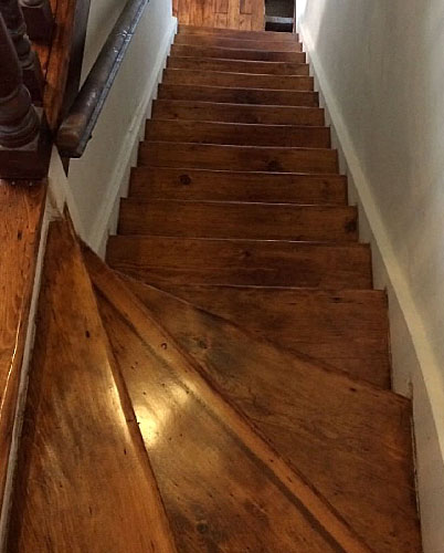 Refinished hardwood floor